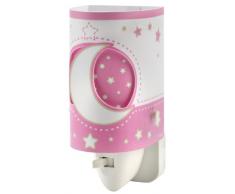 Dalber Kinder Nachtlicht Mond und Sterne MoonLight Rosa, Kunststoff, E14