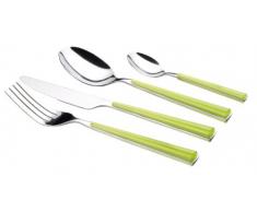 Mäser, Serie Shiny, Besteckgarnitur 24-teilig, Besteck in der Farbe Grün