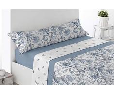 Miracle Home Bettwäsche Enix 90 x 200 cm blau
