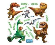 AG Design Disney Arlo und Spot Kinderzimmer Wand Sticker, PVC-Folie (Phtalate-Free), Mehrfarbig, 30 x 30 cm