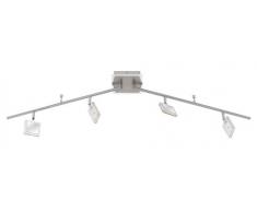 Paul Neuhaus Deckenleuchte 4x LED-Board / 4 W / 3000 K Innenleuchte, chrom / nickel IP20 6964-17
