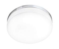 EGLO LED LORA Deckenleuchte, Stahl, 24 W, chrom