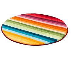 Meusch 2867148518 Badteppich Funky, 80 cm rund, multicolor