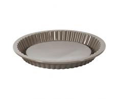 Crealys 512281 Quicheform, Silikon, 26 cm, Candy Grey