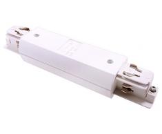 Deko-Light Schienensystem 3-Phasen 230 V, Längs Verbinder rund mit Einspeisemöglichkeit, 220-240 V AC/50-60 Hz 444661