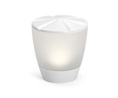 Konstsmide Assisi Turner Solarleuchte LED 7107-200 B: 9,9cm H: 11,1cm / 2xNiMH Akku AA / Kunststoff / weiß