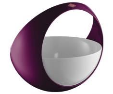 Wesco 223 301-36 Spacy Basket Obstkorb, bromLila(beer / weiÃ)