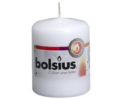 Stumpenkerzen 80/60 mm / 8 x 6 cm, 1 StÃ¼ck (weiÃ)