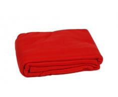 Comptoir du Linge POL18ROU Fleecedecke, 220 x 180 cm, Rot