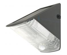 Ranex 5000.261 LED Solar Wandleuchte mit PIR Motion Detector / 42 Lumen / Erfassungsbereich 100° x 8 Meter