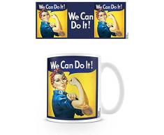 empireposter American Legends We can do it - Keramik Tasse - Grösse Ø8,5 H9,5cm