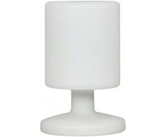 Ranex 5000.472 LED Akku Tischlampe/ Tischleuchte, spritzwassergeschützt, 2 Helligkeitsstufen