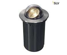 SLV DASAR 218 BULLSEYE Outdoor Bodeneinbauleuchte, G5.3, edelstahl