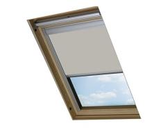 Bloc Skylight Blind SK06 Verdunkelungsrollo für Velux Dachfenster, steinbleich