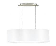 EGLO Pendelleuchte, Verschiedene Materialien, Silber