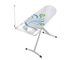 Leifheit Bügeltisch Dressfix XXL Express für Dampfbügelstationen, Bügelbrett mit XXL-Bügelfläche, Ablage für Dampfbügeleisen inkl. Kabelführung