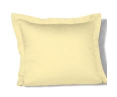 Fleuresse Colours Kissenbezug, Mako Satin, vanille, 35 x 40 cm