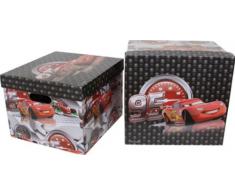 small foot company 9195 Cars Aufbewahrungsbox, 2-er Set/F