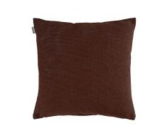 LINUM Pepper Kissenhülle, Baumwolle, Dunkelbraun, 50 x 50 cm