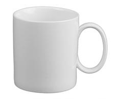 Holst Porzellan JUM 010 FA1 Besteckköcher & Kochlöffelhalter 13 cm, weiß, 12.5 x 12.5 x 13.5 cm