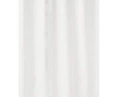 Kleine Wolke 4935100350 Duschvorhang Sanna, 240 x 200 cm, weiß