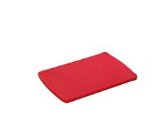 Zassenhaus 0000062137 Frühstücksbrett, Holz, rot, 25 x 16 x 1,2 cm