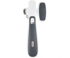 Zyliss Lock & Lift Dosenöffner IM Preis GESENKT Öffner, GF Nylon, TPE, Steel, ABS, POM, anthrazit/weiß, 18 x 7,5 x 4 cm