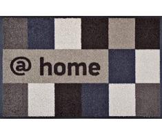 Wash+Dry 030263 Fußmatte @Home, 50 x 75 cm, Brownish