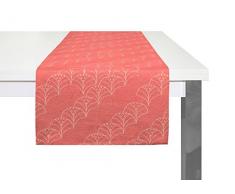 Adam Argentinian Criolla Light Tischläufer, Bio Baumwolle, Rot, 50 x 150 cm