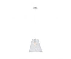 Paulmann 70893 Pendelleuchte Calma max. 20 Watt Hängelampe IP44 Spritzwassergeschützt Weiß Deckenlampe Metall E27