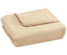 Zebra Textil Sofa, Beige