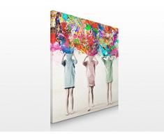 Apalis 51828 Leinwandbild Nummer 103 Brain Explosions, 70 x 70 cm