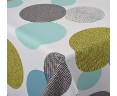 Venilia Lola mint Tischdecke Tischwäsche Baumwolle pflegeleicht flüssigkeitsundurchlässig Rechteckig, 160 x 180 cm