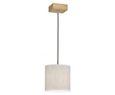 Fischer&Honsel Mülhausen Pendelleuchte, Holz, 40 W, braun