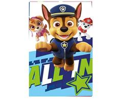 kids licencing Fleece von Paw Patrol Referenz KD Bettüberwürfe und Bettüberwurf Heimtextilien Unisex Erwachsene Mehrfarbig (Mehrfarbig), Einheitsgröße