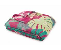 Galileo Casa 2418492 Decke 300 GSM, Coral Fleece, Mehrfarbig, Doppelbett