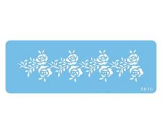 JEM Schablone, Bordüre, Blau