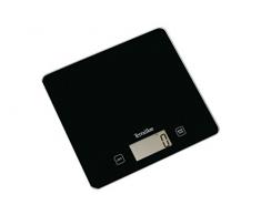 Terraillon Küchenwaage, Mit Tara-Funktion, Flüssigkeitsanzeige, Ultradünn, Bis 3 kg, T1040, Motiv Bakery