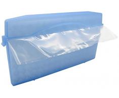 Fackelmann Crushed-Ice-Maker, Eiswürfelform für selbstgemachtes crushed ice, Eiswürfelbereiter (Farbe: Blau), Menge: 1 Stück