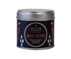 Shearer Candles Mackintosh Duftkerze in der Dose, Schwarz/silberfarben