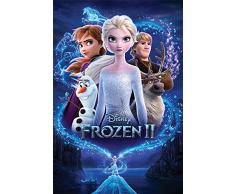 Disney Frozen Poster, Papier, Mehrfarbig, 61 x 91.5cm