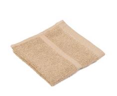 Gözze Seiftuch 4er-Set, 100% Baumwolle, 30 x 30 cm, Sylt, Cappuccino, 7881-75-A2