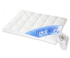 HANSKRUCHEN® | 975.50.002 | WOLKE 7® â Hochwertige Bettdecke â LEICHT â 135 x 200cm â 90% Naturdaunen / 10% Federchen â 550 gr. â Deutsches Qualitätsprodukt