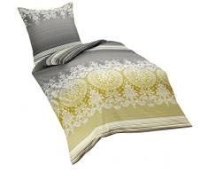 Fleuresse Bettwäsche, Gold, 135x200