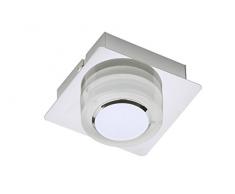 Briloner Leuchten Badezimmerlampe, LED Badlampe, Badleuchte, Badezimmerleuchte, Badleuchten Decke, Badlampe Decke, Badezimmerlampe Decke, Badleuchten Wand, Badlampe Spiegel, Badlampe Wand