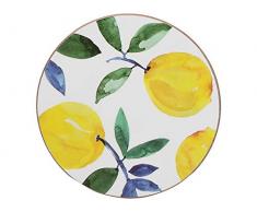 Creative Tops Platzsets mit Kork-Rückseite, bedruckt, rund, Kork, Coasters