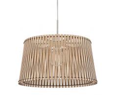 EGLO SENDERO Hängeleuchte Ø 45 cm, Stahl, 60 W, nickel-matt