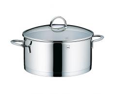 Kela 10957 Bratentopf, 5 l Fassungsvermögen, 16 cm Durchmesser, 18/10 Edelstahl mit Glanzoptik, Induktionsgeeignet, Cailin