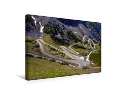 Premium Textil-Leinwand 45 x 30 cm Quer-Format Stilfser Joch | Wandbild, HD-Bild auf Keilrahmen, Fertigbild auf hochwertigem Vlies, Leinwanddruck von LianeM