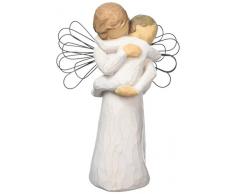 Willow Tree 26084 Figur Engel der Umarmung, 3,8 x 3,8 x 12,7 cm